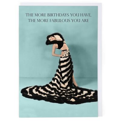 More Fabulous Birthday Card