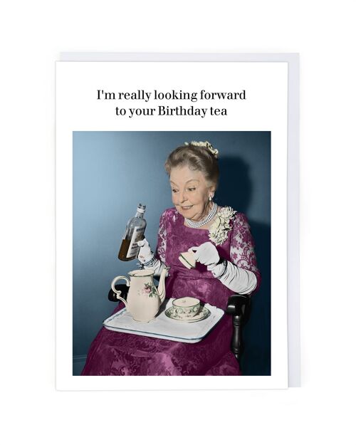 Birthday Tea Birthday Card