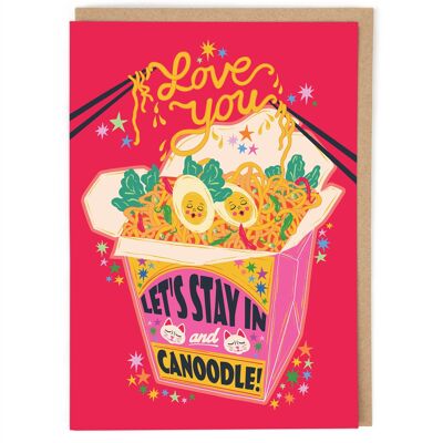 Noodles Valentine Card
