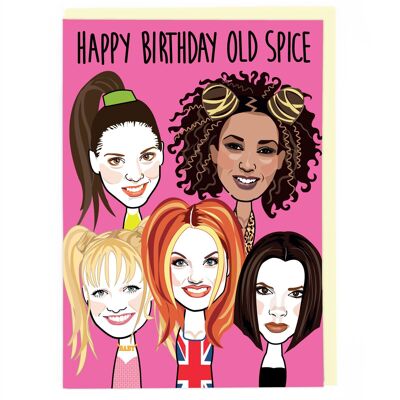 Old Spice-Geburtstagskarte
