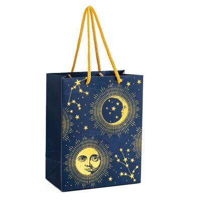 Borsa costellazione blu