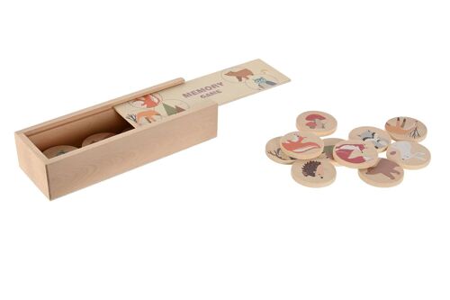 JUEGO DE MESA SET 21 MADERA 19X6,5X4 MEMORIA JE210067