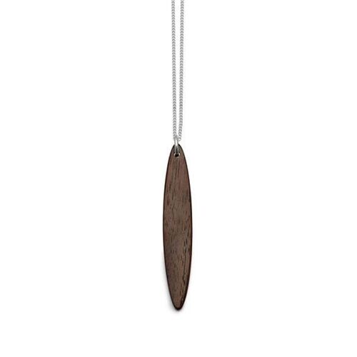 ROSEWOOD FOLI PENDANT – SILVER