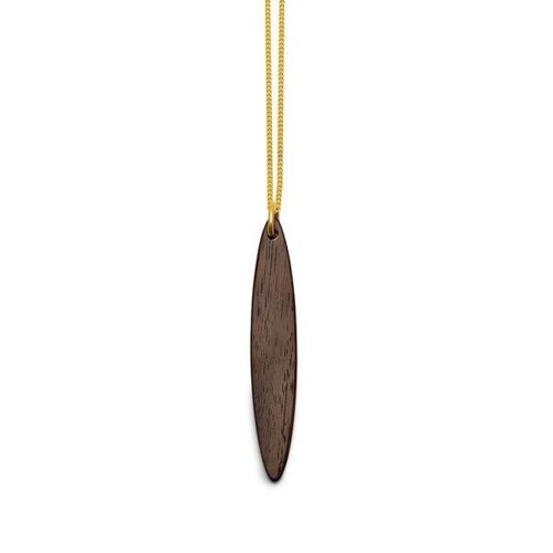 ROSEWOOD FOLI PENDANT – GOLD