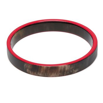 Bracelet Naturel Slim Rouge et Noir 3