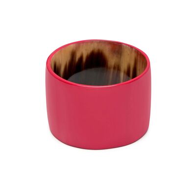 Red Lacquered Wide horn Bangle