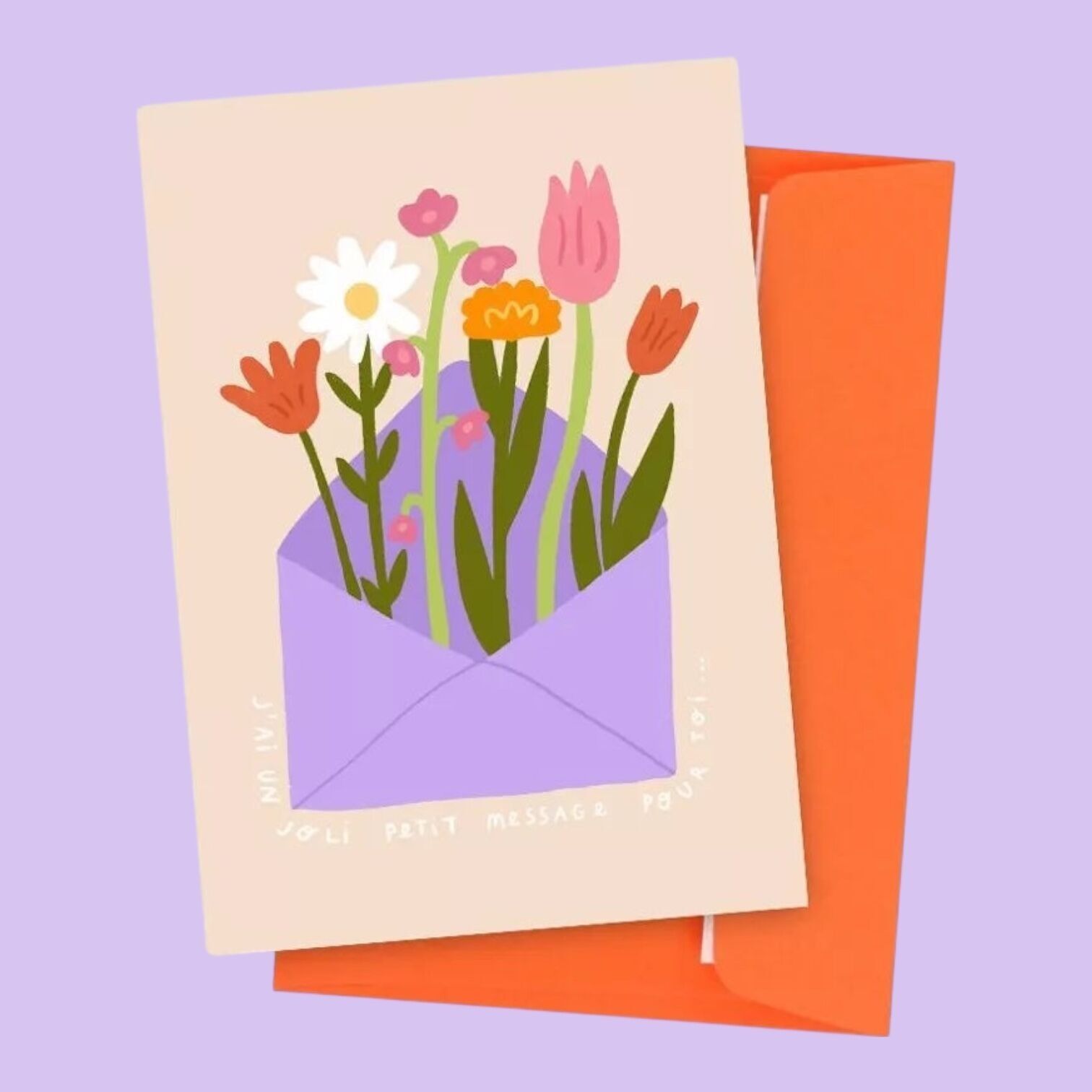 Postkarte Ein paar Worte