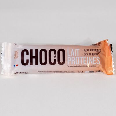 Schachtel mit 100 Chocolait-Protein-Schokoriegeln