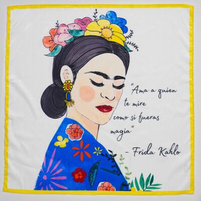 Frida Watercolor Scarf