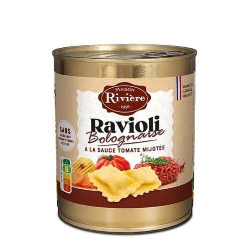 Ravioli au bœuf sauce mijotée façon grand mère