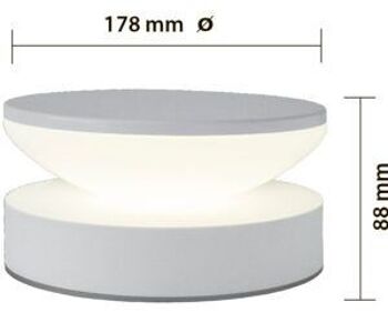 Lampe de table DADA - blanche 3