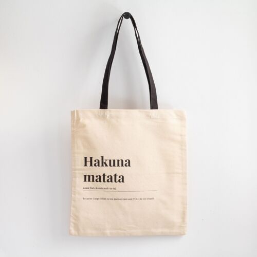 Hakuna Matata ENG Tote bag