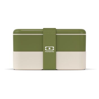 MB Original - Olive - Lunch box 2 compartiments - Made in France - 1L 2