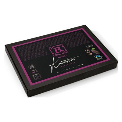 B.Dark chocolate coating 2.5 kg organic, Fairtrade