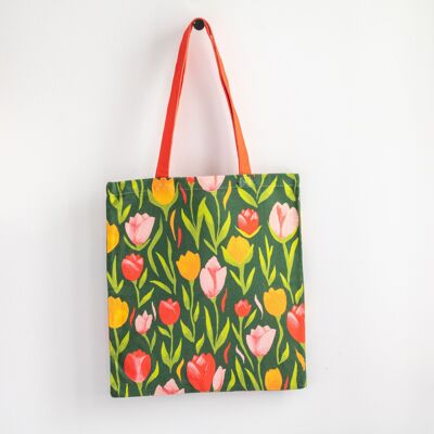 Tulpen-Einkaufstasche
