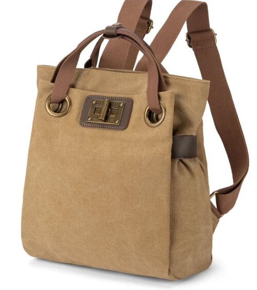 PONTS DES ARTS BACKPACK ZG051 beige-kaki