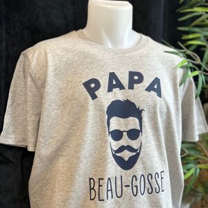 T-shirt Gris Papa Beau-Gosse - Collection fête des pères