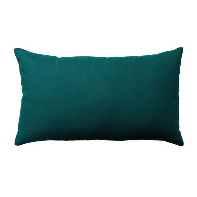 Cuscino rettangolare, 30x50 cm, Smeraldo, 100% cotone, collezione PANAMA