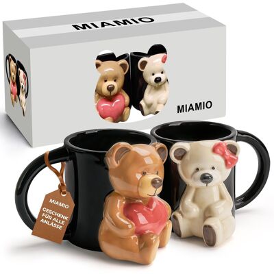 Bear ceramic mug 350 ml / 3D mug