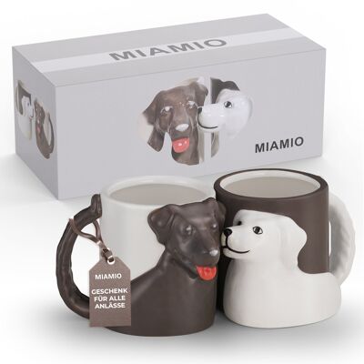 Dog Ceramic Mug 300 ml / 3D Mug Set