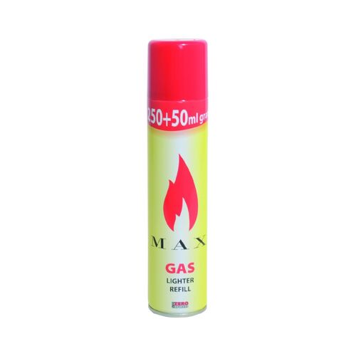 Gaz Max Butane Recharge Briquet 300Ml