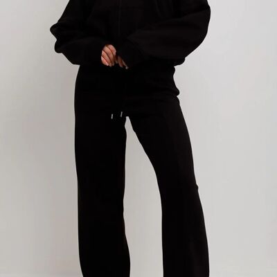 BOMBER SWEATSHIRT WITH STRAIGHT LEG JOGGER-1844