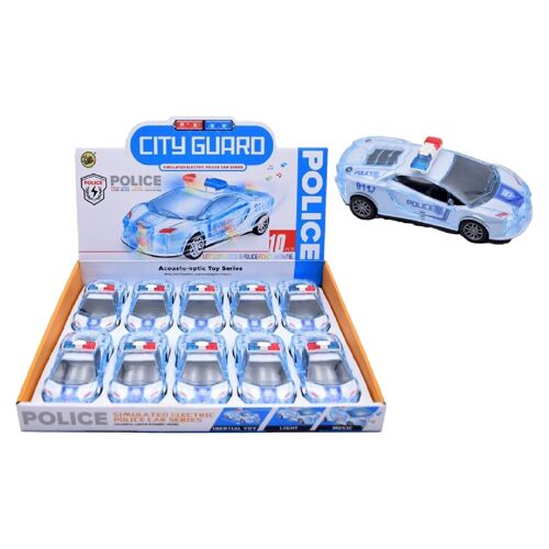 Voiture De Police 16Cm à Friction