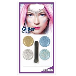 Maquillage Paillettes Argent / Or / Bleu / Vert Déguisement