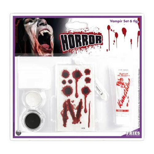 Set Maquillage Vampire 6 Pièces Déguisement