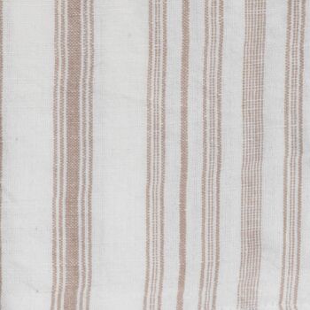 Stripe Napkins in Nougat, Set of 4 2