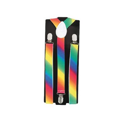 Suspenders Rainbow Trousers Fancy Dress
