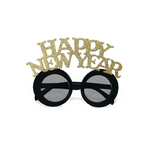 Lunettes Paillettes Happy New Year Déguisement