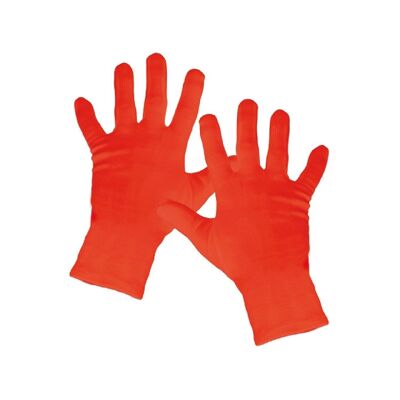 Disfraz de guantes rojos