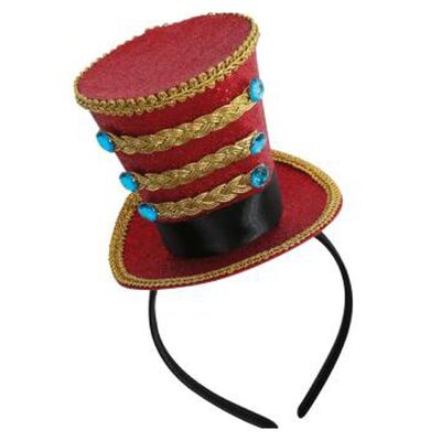 Diadema para disfraz de sombrero de copa