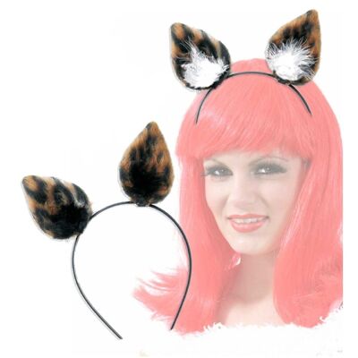 Feline Ears Headband Costume