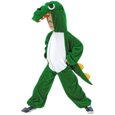 Gemischtes Krokodil-Kostüm für Kinder, Größe 116