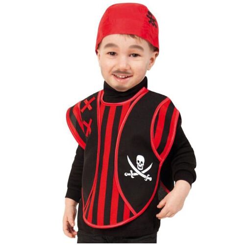 Déguisement Bébé Pirate 1 Pièce 86 Cm