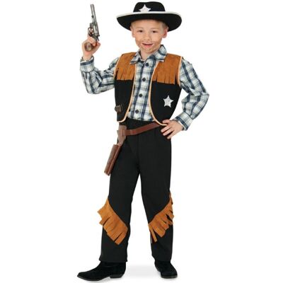 Costume da sceriffo per bambini, taglia 140