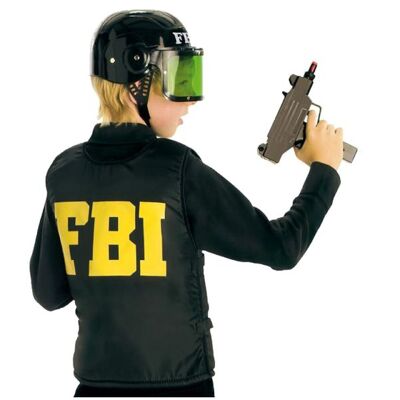 Kinderkostüm FBI-Jacke 1 Stück Größe 164