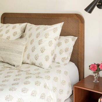 Eloise Duvet Cover in Greige 1