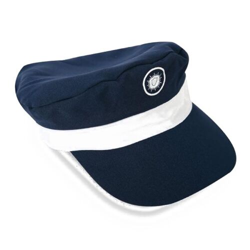 Casquette Police Bleue Déguisement 56 Cm