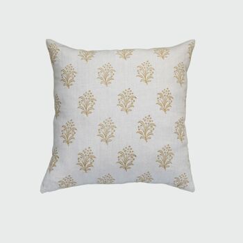 Eloise Throw Pillow in Mustard 1