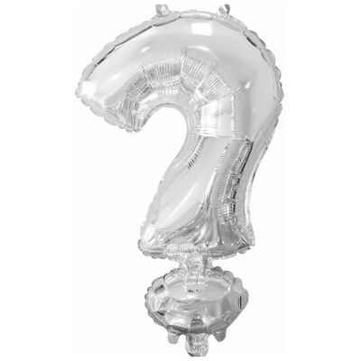 Mini-Folienballon? Silber N16
