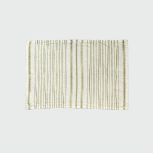 Stripe Placemat in Olive