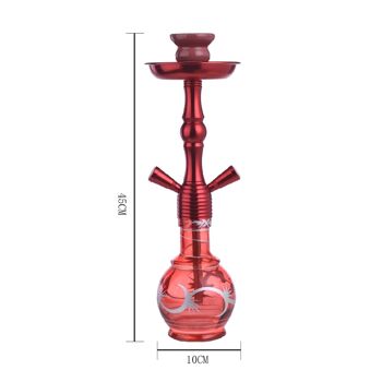 Shisha Rouge Double 45Cm 2