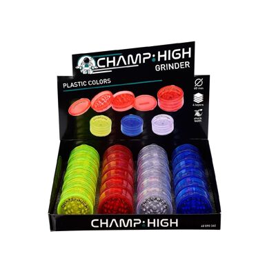 Grinder Plastique Couleurs 60Mm