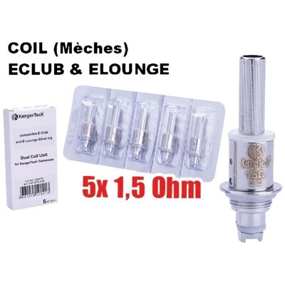 eClub & eLounge Silver Cig E-Zigaretten-Dochte