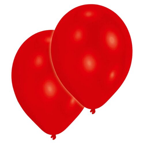 Sachet 50 Ballons Standards Rouges