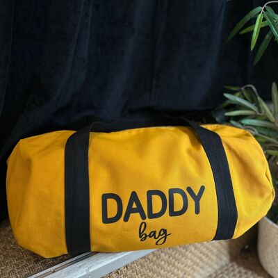 Sac polochon moutarde Daddy Bag - Collection fête des pères