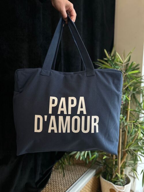 Sac week-end marine Papa d'amour - Collection fête des pères